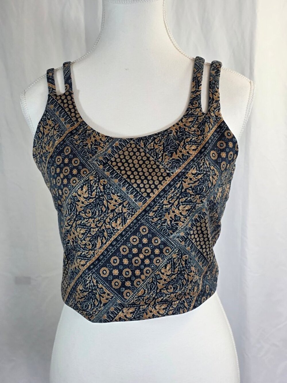 MPG‎ Sport Explore Longline Printed Light Support Bra  Size L